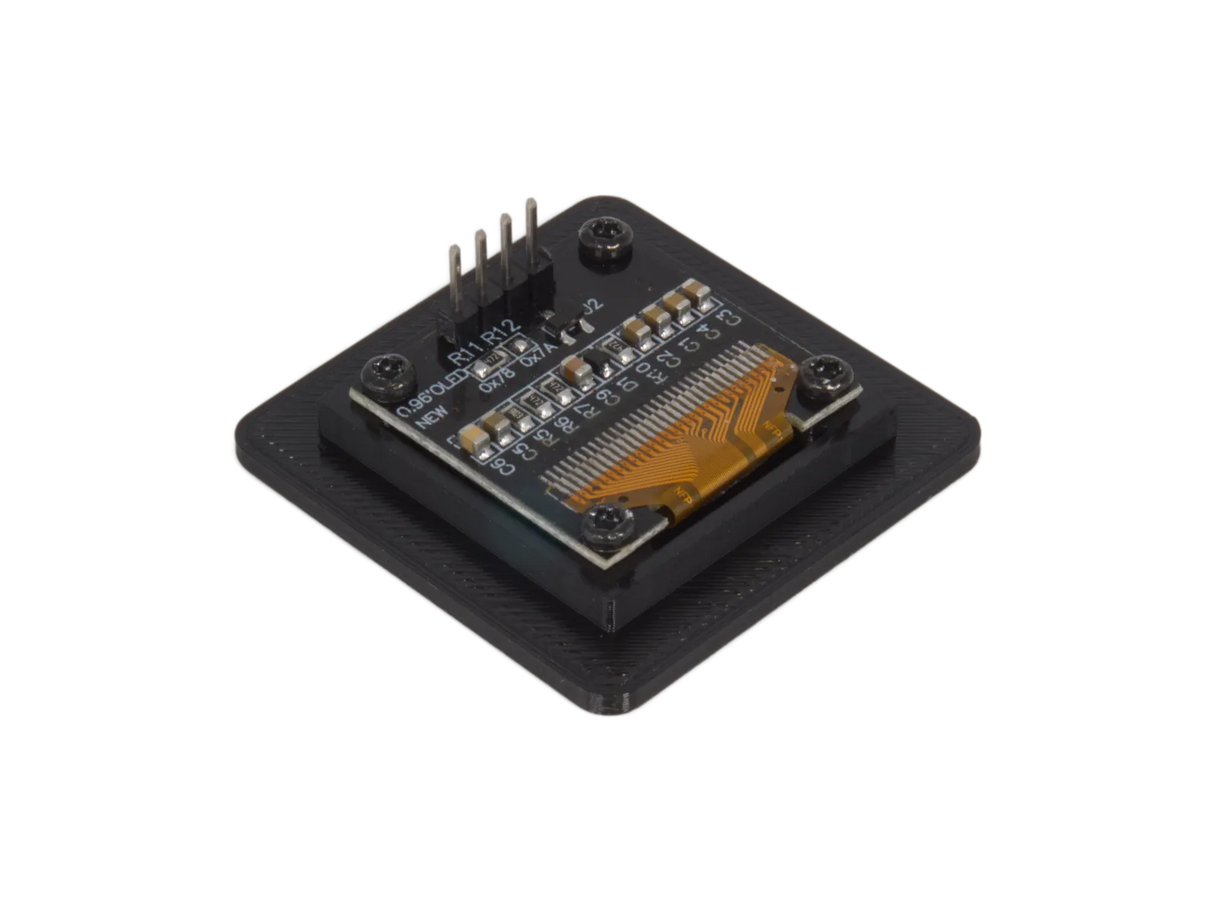 Blende für 0.96″ OLED Display I2C Arduino