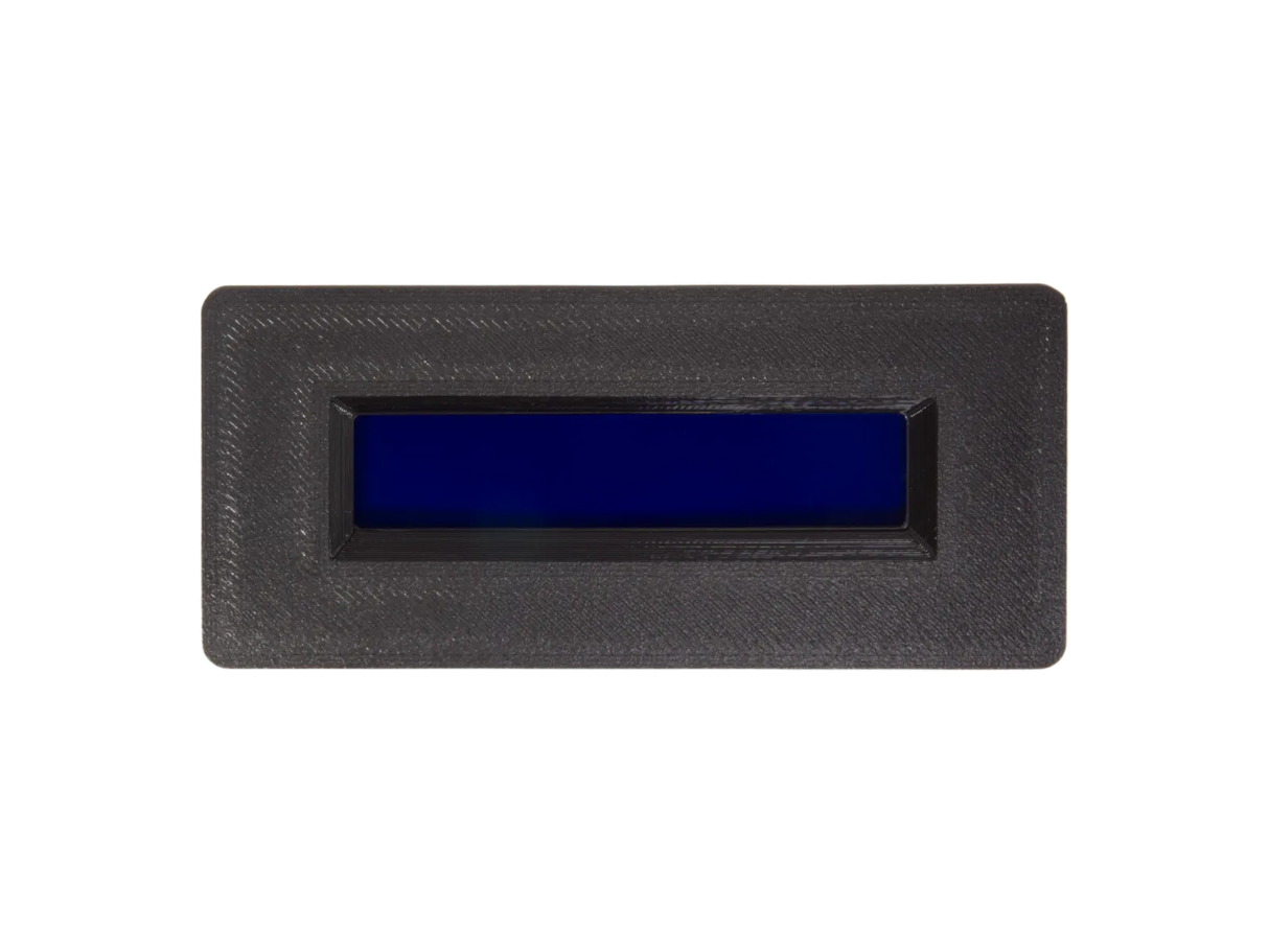 Blende für 16×2 LCD Display mit I2C Schnittstelle 1602A HD44780