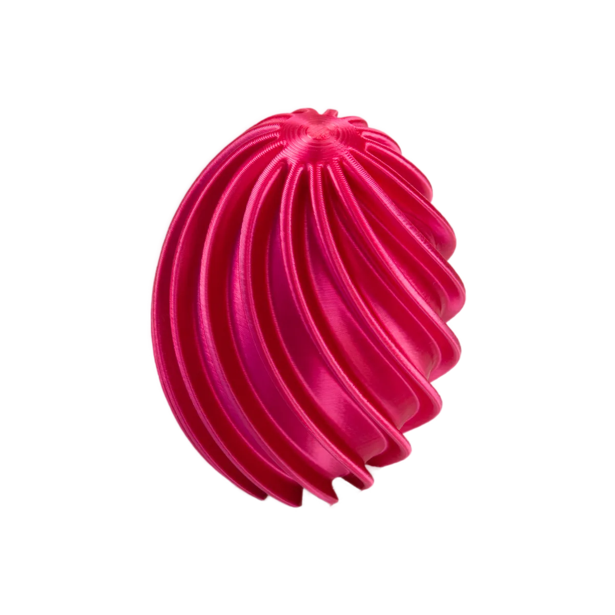 Elegantes Osterei mit gedrehtem Design 02: Moderne Osterdekoration 120-180mm