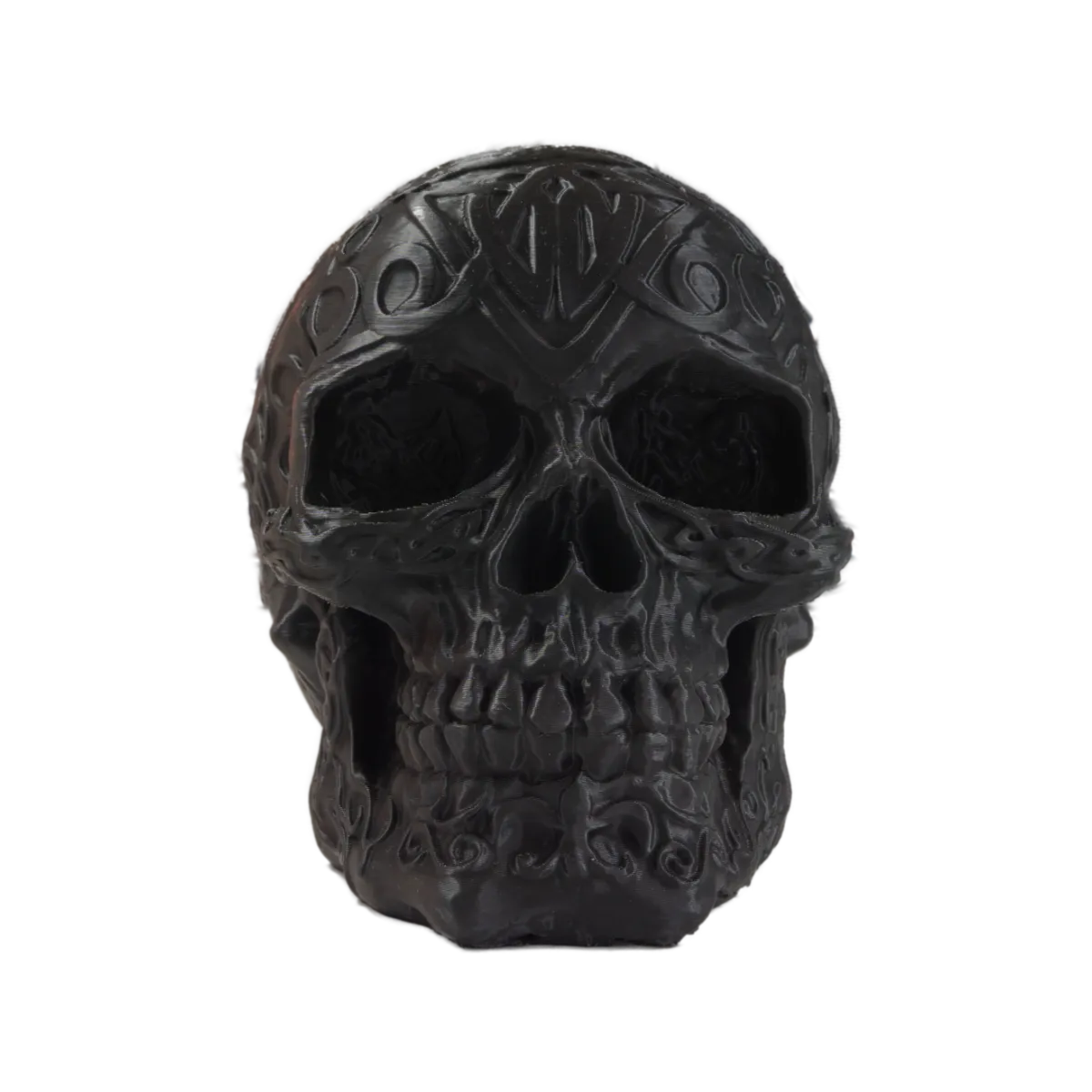 Mystischer Schädel: Keltischer Totenkopf für unheimliche Halloween-Stimmung