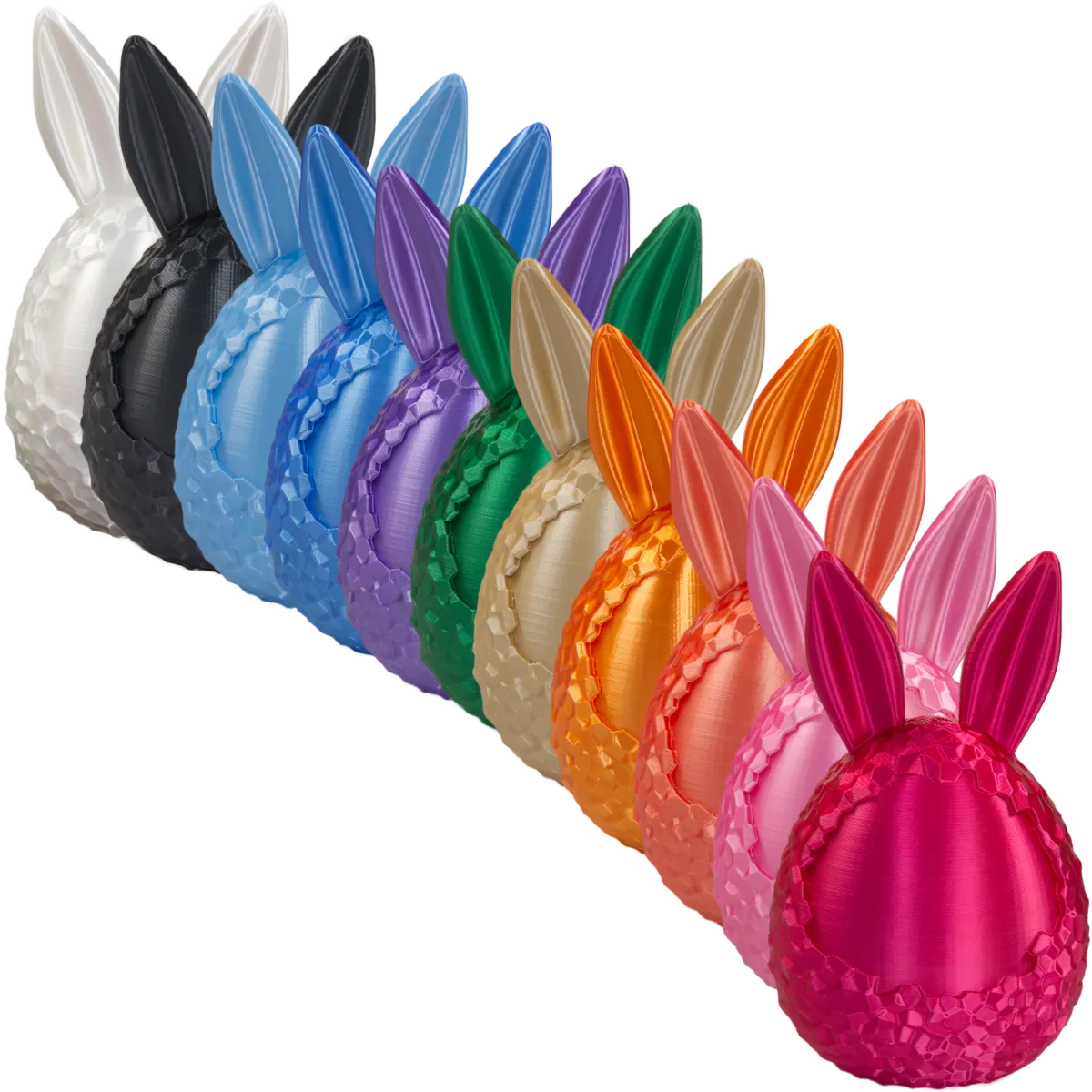 Moderner Osterei-Hase Polygon: Perfekte Dekoration für Ostern