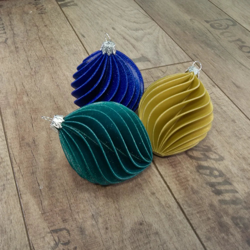 Christbaumkugeln mit Traditioneller Charme – verschiedene Farben