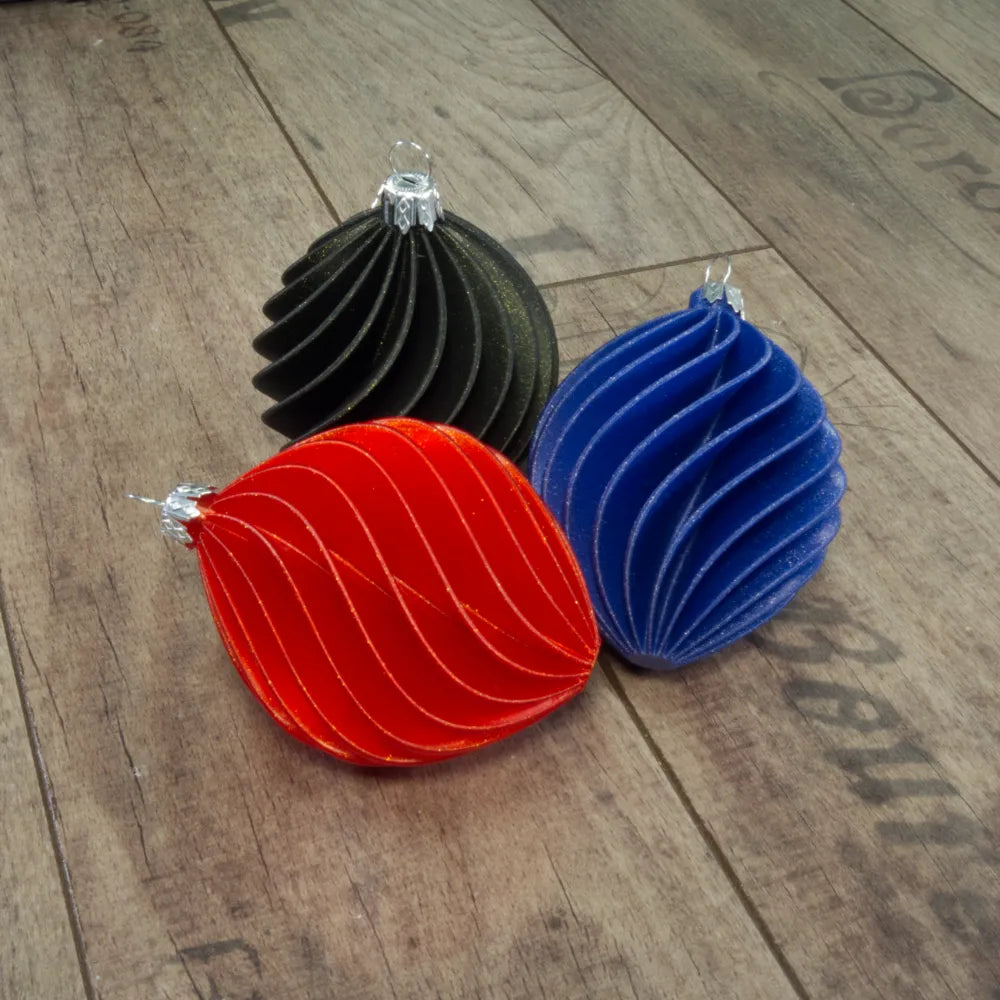 Christbaumkugeln mit Traditioneller Charme – verschiedene Farben