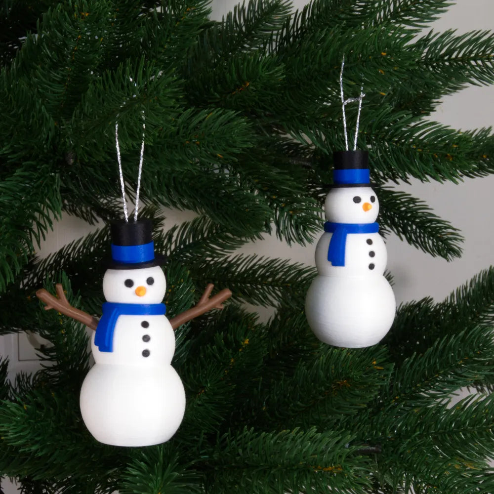 Gelenk Schneemann: Perfekte Weihnachtsbaumdeko und Tischdeko