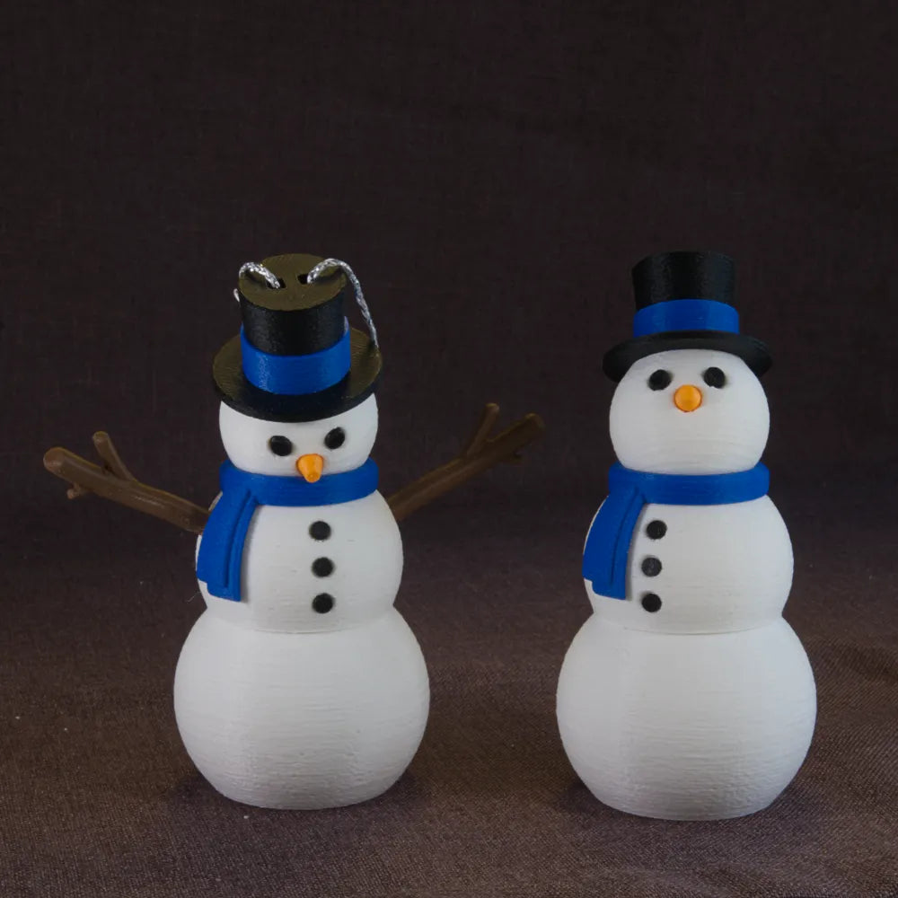 Gelenk Schneemann: Perfekte Weihnachtsbaumdeko und Tischdeko