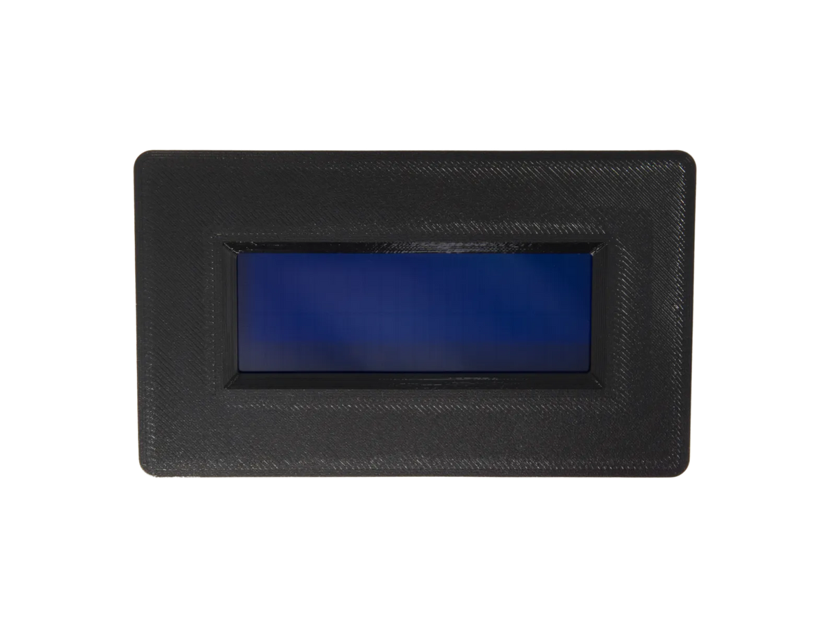 Blende für 20×4 LCD Display mit I2C Schnittstelle 2004A HD44780