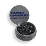 Omni Flex TPU Diabolo 9mm / .35cal mit 5mm Stahlkugel – Hochpräzise Hybrid-Munition