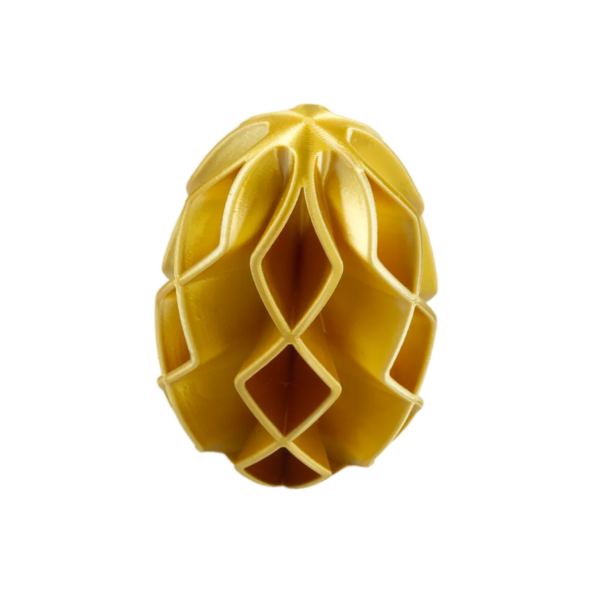 Osterei im Diamant-Design: Moderne und stilvolle Osterdeko Größe 120-180mm