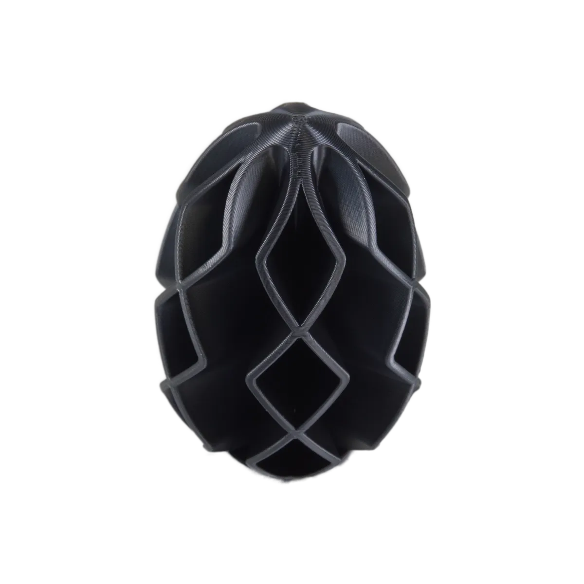 Osterei im Diamant-Design: Moderne und stilvolle Osterdeko Größe 120-180mm