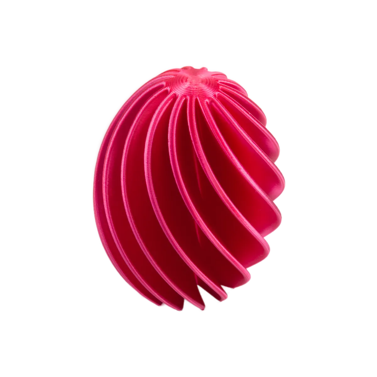 Elegantes Osterei mit gedrehtem Design 01: Moderne Osterdekoration 120-180mm