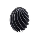 Elegantes Osterei mit gedrehtem Design 01: Moderne Osterdekoration 120-180mm