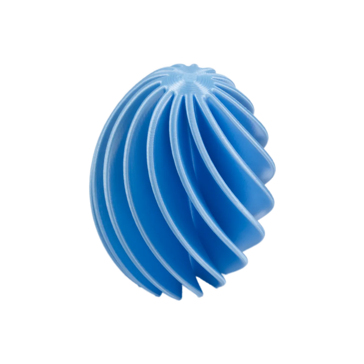 Elegantes Osterei mit gedrehtem Design 01: Moderne Osterdekoration 120-180mm