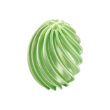 Elegantes Osterei mit gedrehtem Design 02: Moderne Osterdekoration 60-100mm