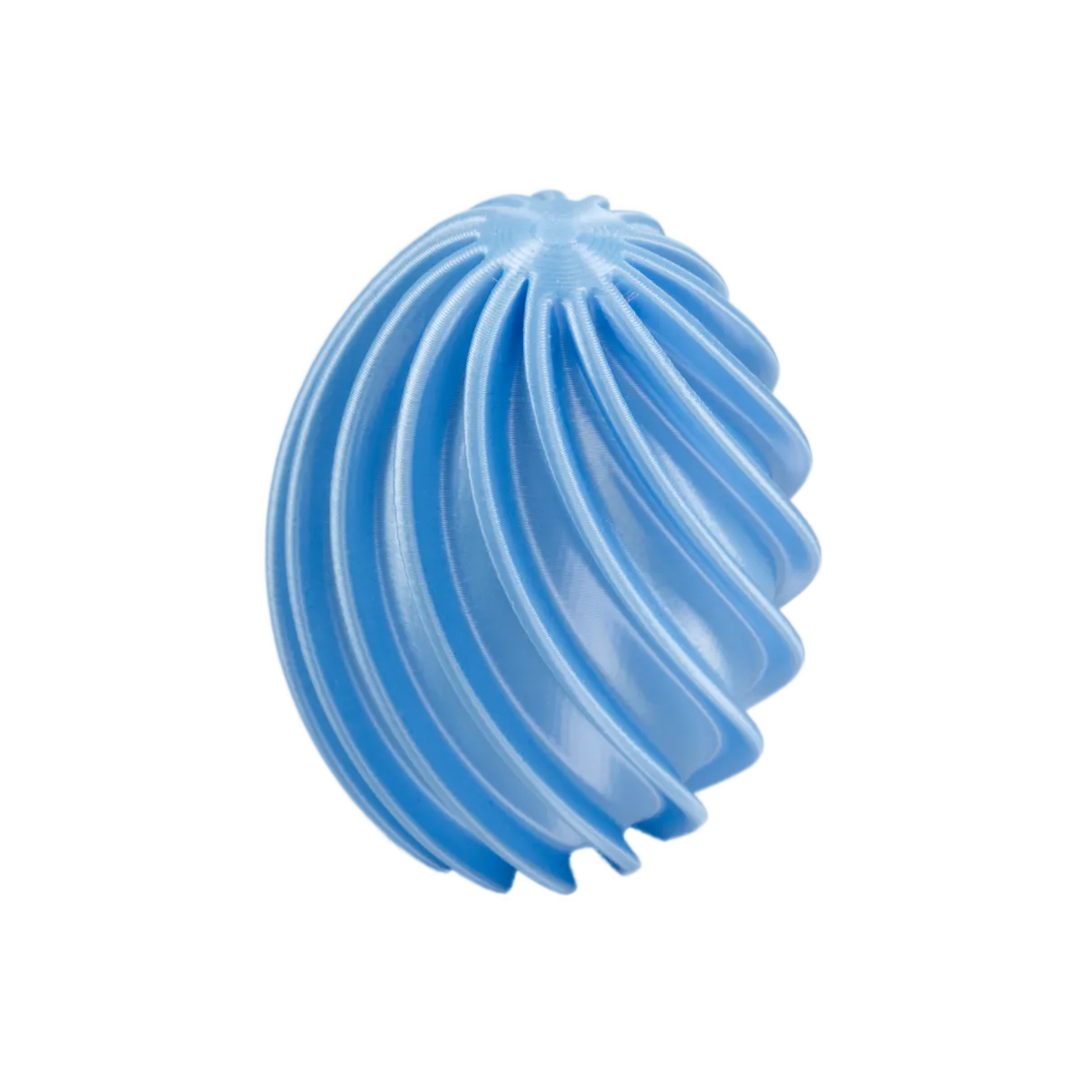 Elegantes Osterei mit gedrehtem Design 02: Moderne Osterdekoration 60-100mm