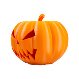 Halloween-Kürbis mit LED-Teelicht: Perfekte Beleuchtung für Ihre Gruselnacht