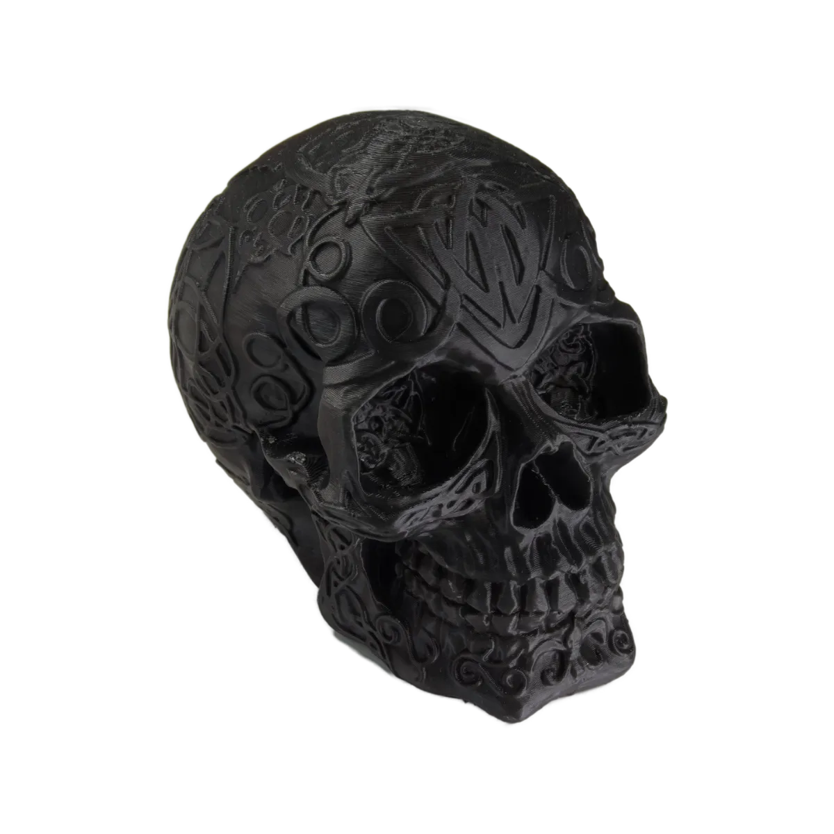 Mystischer Schädel: Keltischer Totenkopf für unheimliche Halloween-Stimmung