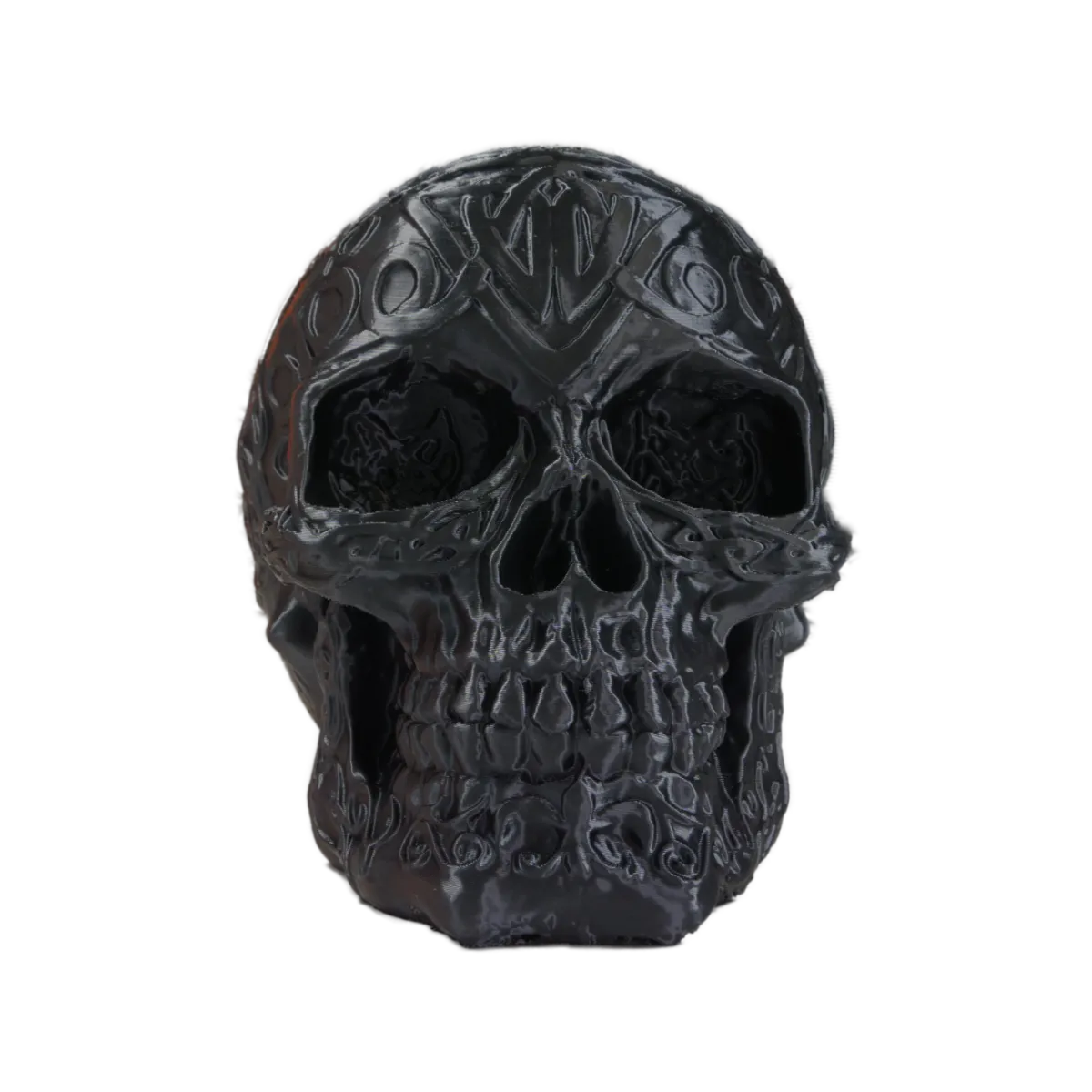 Mystischer Schädel: Keltischer Totenkopf für unheimliche Halloween-Stimmung