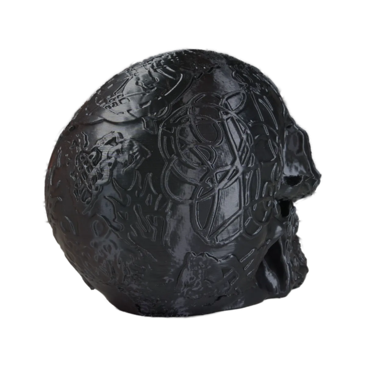 Mystischer Schädel: Keltischer Totenkopf für unheimliche Halloween-Stimmung