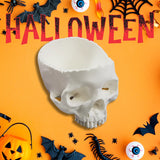Schädel-Schale für Halloween – Die Ultimative Totenkopf-Deko!