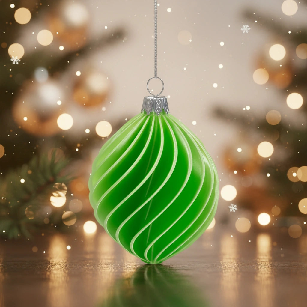 Christbaumkugeln mit Traditioneller Charme – verschiedene Farben
