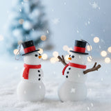Gelenk Schneemann: Perfekte Weihnachtsbaumdeko und Tischdeko
